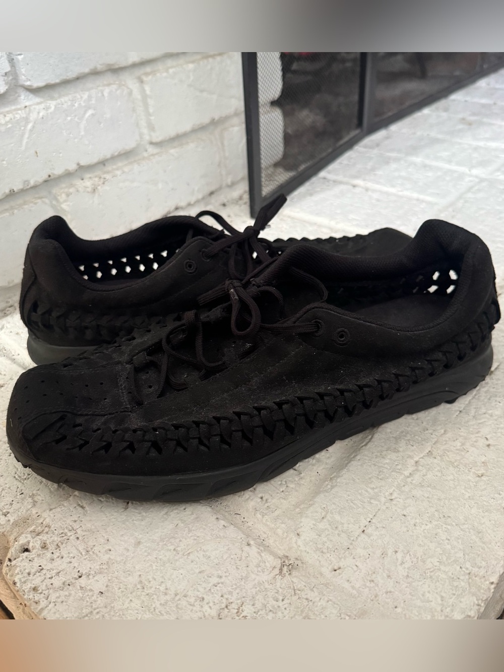 2016 Nike Mayfly Woven "Triple Black" Men 13